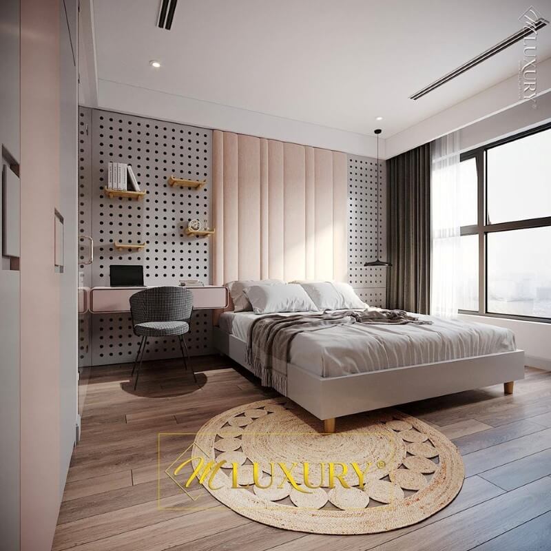 Giường ngủ chung cư hiện đại Giường ngủ chung cư hiện đại