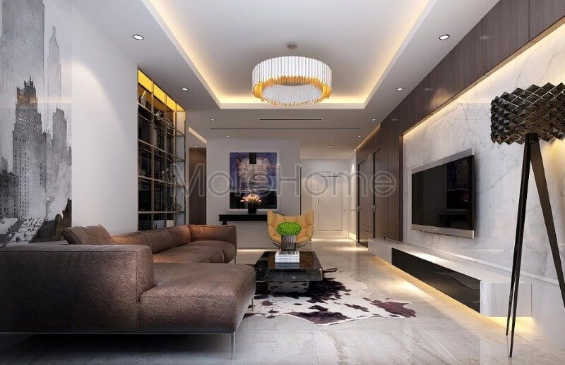 Với lối thiết kế năng động, mẫu thiết kế nội thất chung cư Vinhomes Nguyễn Chí Thanh đã mang lại ấn tượng sâu sắc cho gia chủ cũng như bất cứ khách hàng nào.
